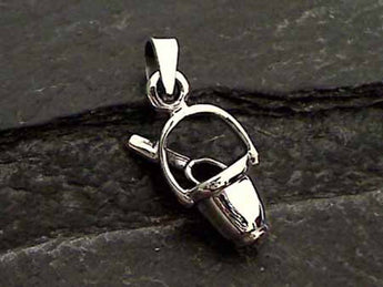 Sterling Silver Pail and Shovel Pendant