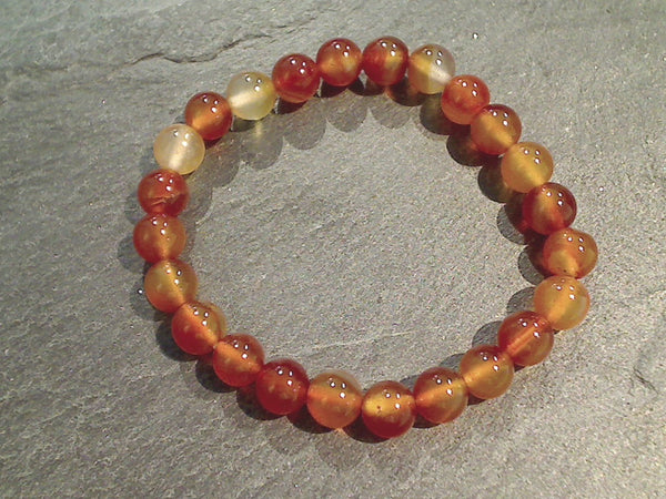 Carnelian 8MM Stretch Bracelet