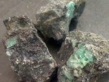 Rough Emerald In Matrix Bin Specimen