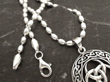 16" 3mm Oval Bead Chain, Sterling Silver