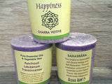 Crown Chakra Votive Candle - Happiness