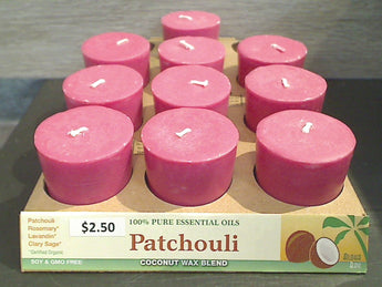 Patchouli Scented Votive Candle