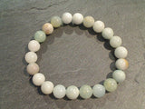 Mixed Grades Of Amazonite 8MM Stretch Bracelet