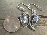 Abalone, Sterling Silver Earrings