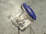 Size 6 Lapis Lazuli, Sterling Silver Ring