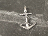 Sterling Silver Anchor Pendant