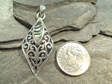Abalone, Sterling Silver Pendant
