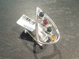 Size 7 Tourmaline, Sterling Silver Ring