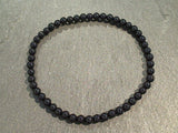Black Tourmaline 4MM Stretch Bracelet
