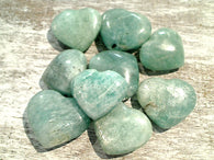 Amazonite 1" Heart