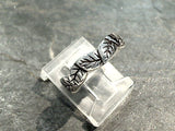 Size 5.5 Sterling Silver Leaves Ring