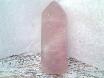 Rose Quartz 4" Crystal Point