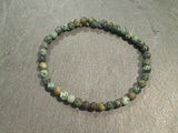 African Turquoise 4MM Stretch Bracelet