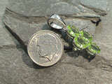 Peridot, Sterling Silver Small Pendant