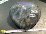 Labradorite Large Heart