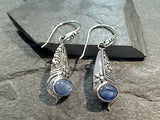 Kyanite, Sterling Silver Earrings