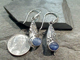 Kyanite, Sterling Silver Earrings