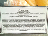 Rough Yellow Calcite 100g to 150g Specimen