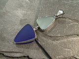 Sea Glass, Sterling Silver Pendant