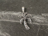 Sterling Silver Palm Tree Pendant