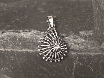 Sterling Silver Nautilus Shell Pendant