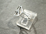 Size 8.5 Sterling Silver Peace Sign Ring