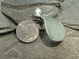 Sea Glass, Sterling Silver Pendant