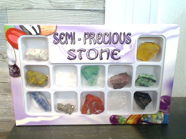 Semi-Precious Stones 12 Stone Gift Pack