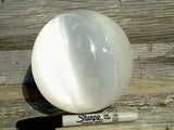 Selenite 5" to 5.5" XL Gemstone Sphere 2100g - 2200g