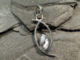 Dendritic Agate, Sterling Silver Pendant