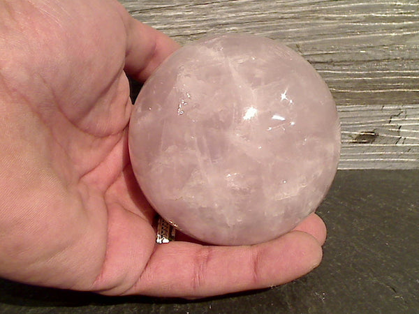 Rose Quartz 3" Gemstone Sphere