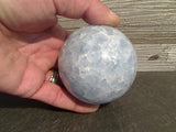 Blue Calcite 3" Gemstone Sphere