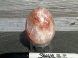 Hematoid Quartz Gemstone Egg 2.75"H x 2.25"W