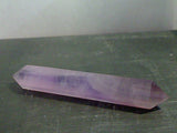 Lavender Fluorite 5" Double Terminated Crystal Point