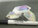 Angel Aura Quartz Double Terminated Crystal Point