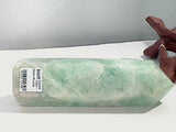 Green Fluorite 5.5" x 1.6" x 1.25" Crystal Point