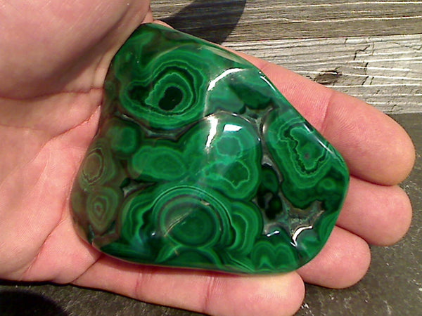 Malachite 238g Freeform Polished Specimen