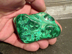 Malachite With Chrysocolla 226g Freeform Polished Specimen