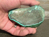 Malachite With Chrysocolla 289g Freeform Polished Specimen