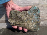 Labradorite Polished Front Slab 7.25"H x 5.75"W