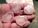 Rose Quartz Medium Size Heart 15g-20g