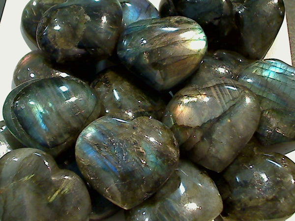 Labradorite Small Heart 10g-15g