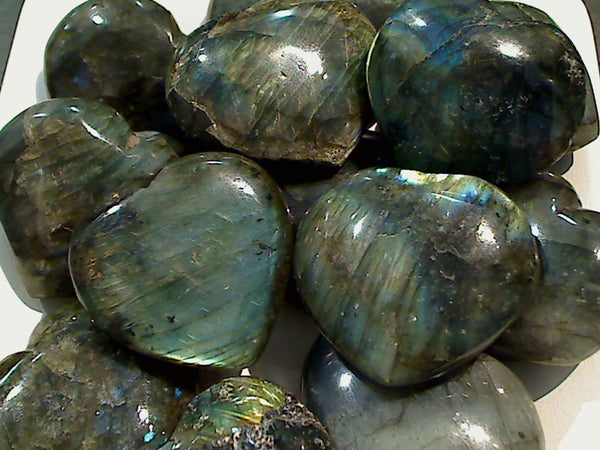 Labradorite Medium Size Heart 20g-25g