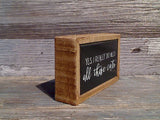 Yes I Really Do Need All These Cats 2.5" x 4" Mini Box Sign