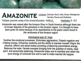 Amazonite 1" Mini Heart