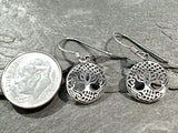 Sterling Silver Small Tree of Life Earrings