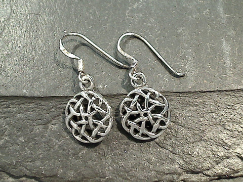 Sterling Silver Small Celtic Knot Earrings