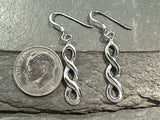 Sterling Silver Celtic Style Earrings