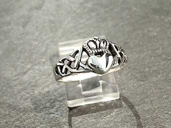 Size 6.5 Sterling Silver Claddagh Ring