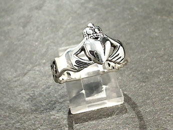 Size 4.5 Sterling Silver Claddagh Ring
